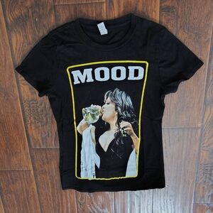 Jenni Rivera Mood Tequila drinking black tshirt Size S